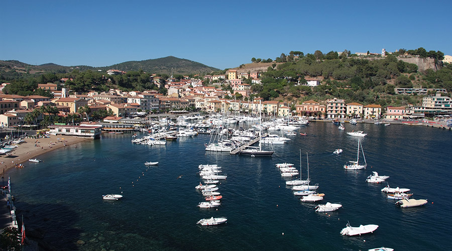 Porto Azzurro auf der Insel Elba