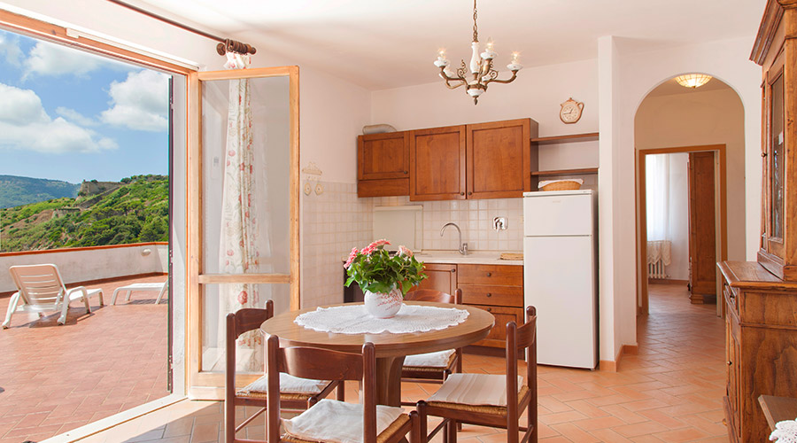 Apartments Carmignani Elba Island: three room apartments